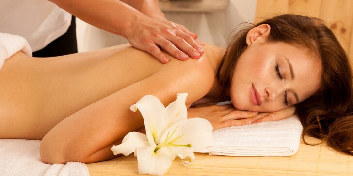 60 nebo 90 minut masáže dle výběru: havajská i aromaterapeutická masáž
