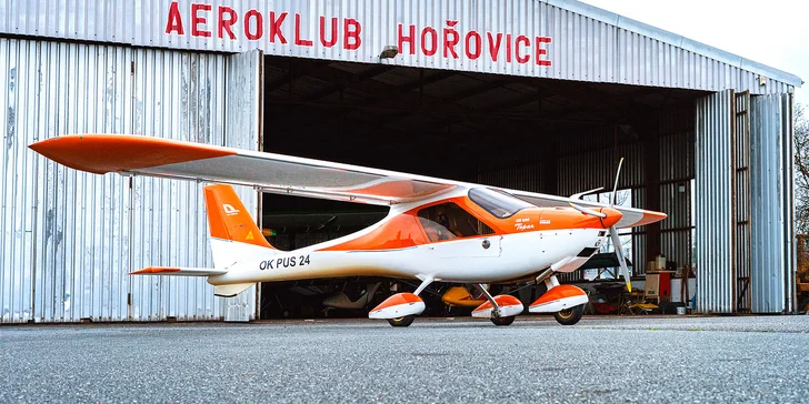 Pilotem na zkoušku: 20, 30 nebo 60 minut v ultralehkém letadle včetně instruktáže