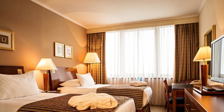 Luxusní pobyt v 5* hotelu Corinthia: neomezený vstup do wellness i snídaně či sleva do restaurace