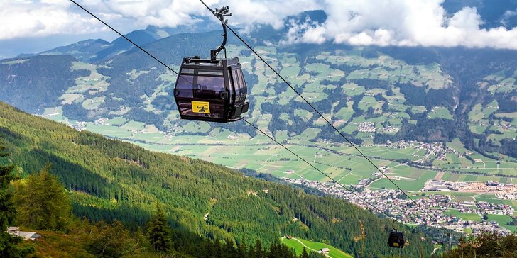 Zillertálské Alpy: poznávací zájezd do hor, 4 noci, snídaně, túry i lanovky