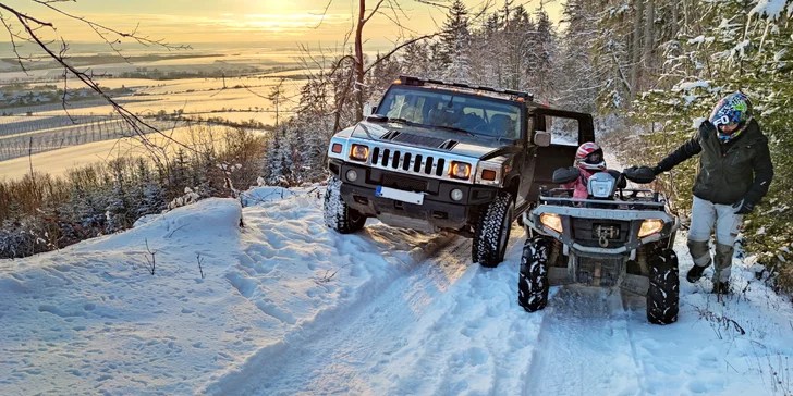 15 až 60 minut adrenalinu: jízda s instruktorem v Hummer H2