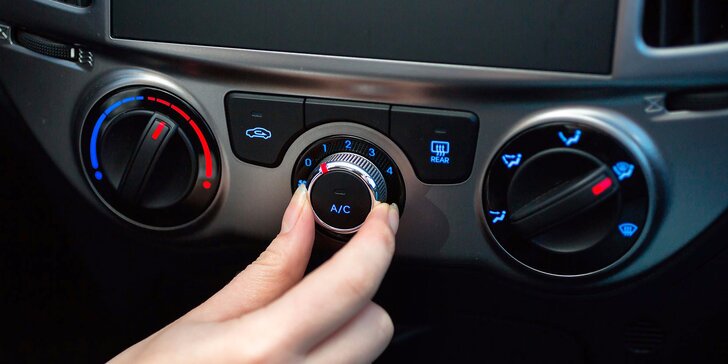 Kompletní péče: kontrola klimatizace auta a doplnění chladiva s možností dezinfekce