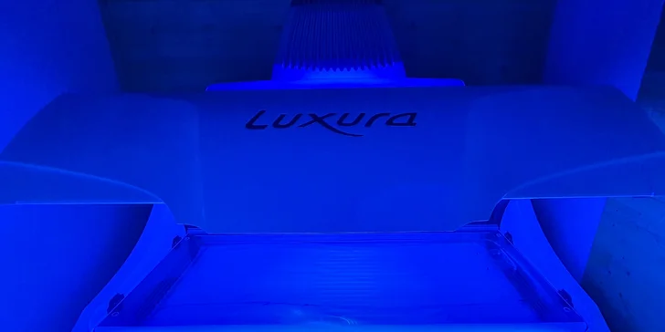 Vstupy do špičkového solária Luxura X7 nebo X10: na výběr 6 až 12 minut