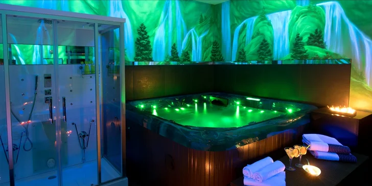 Relaxujte ve dvou v oáze klidu a soukromí Wellness Ďáblice