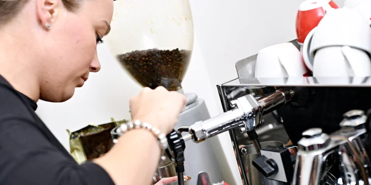 Naučte se připravovat tu nejlepší kávu: baristický kurz či latte art, 1 nebo 2denní kurz