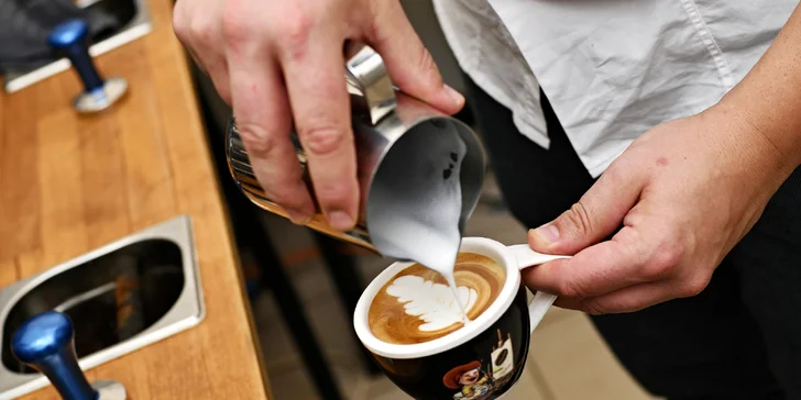 Naučte se připravovat tu nejlepší kávu: baristický kurz či latte art, 1 nebo 2denní kurz