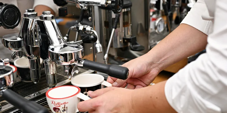 Naučte se připravovat tu nejlepší kávu: baristický kurz či latte art, 1 nebo 2denní kurz