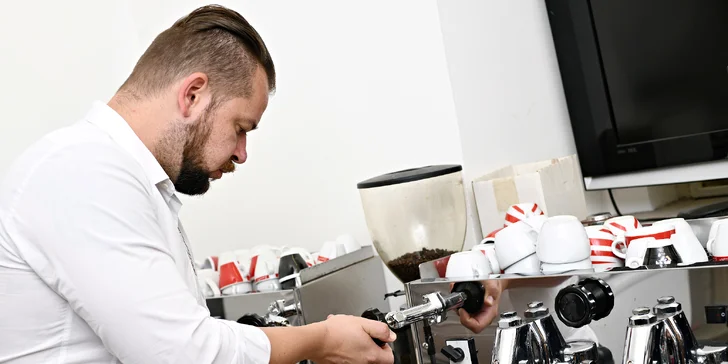 Naučte se připravovat tu nejlepší kávu: baristický kurz či latte art, 1 nebo 2denní kurz