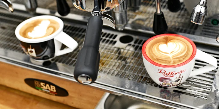 Naučte se připravovat tu nejlepší kávu: baristický kurz či latte art, 1 nebo 2denní kurz