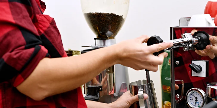 Naučte se připravovat tu nejlepší kávu: baristický kurz či latte art, 1 nebo 2denní kurz