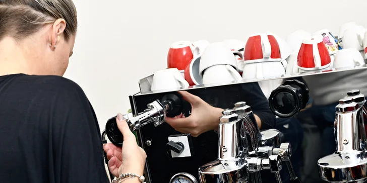 Naučte se připravovat tu nejlepší kávu: baristický kurz či latte art, 1 nebo 2denní kurz