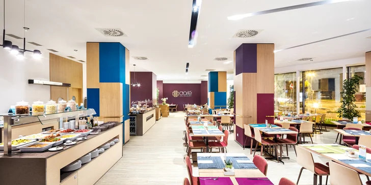 4* luxus v Praze pro pár i rodinu: snídaně či polopenze a moderní pokoje, do konce srpna možnost parkování zdarma