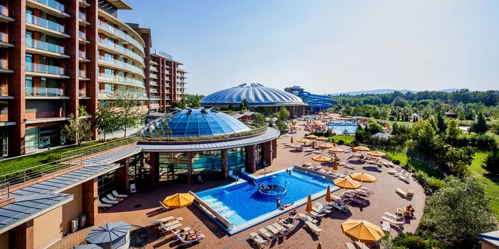 Relax v Budapešti: 4*S hotel, polopenze, obří aquapark a wellness neomezeně, 2 děti až do 13,9 let zdarma