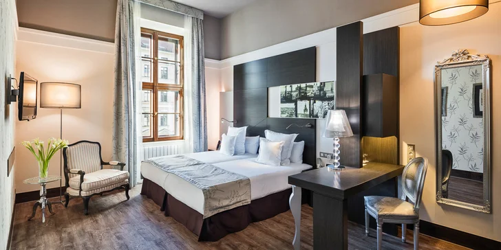 V páru či s rodinou do 5* hotelu v Brně: snídaně či polopenze, vstup do sauny i orientální masáž