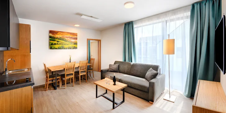 Slovenská dovolená: pobyt v apartmánech či studiu kousek od Tatralandie