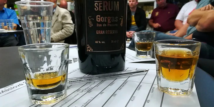 Řízená degustace prémiových rumů a čokolád pro 1 nebo 2 osoby