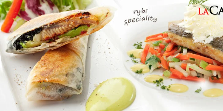 Vychutnejte si rybí speciality v La Cantina