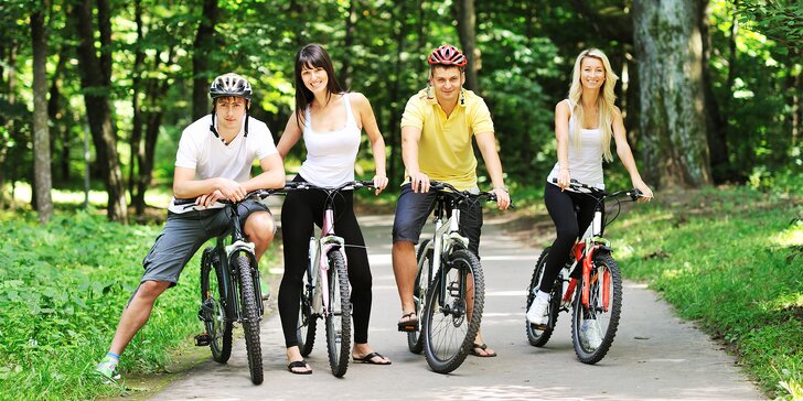 Projeďte únikovku na kole: cyklistická geolokační hra až pro 6 osob na Lipně či v Třeboni