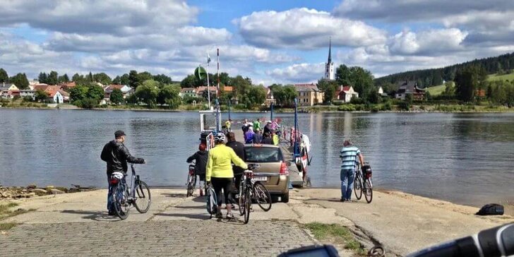Projeďte únikovku na kole: cyklistická geolokační hra až pro 6 osob na Lipně či v Třeboni