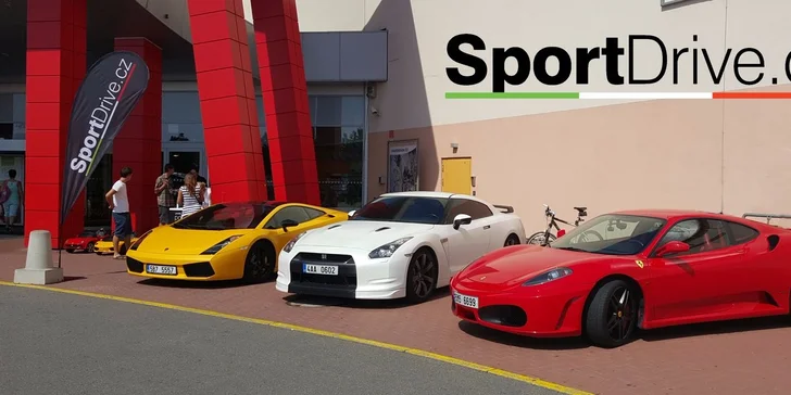 Jízda ve Ferrari nebo Lamborghini - palivo v ceně