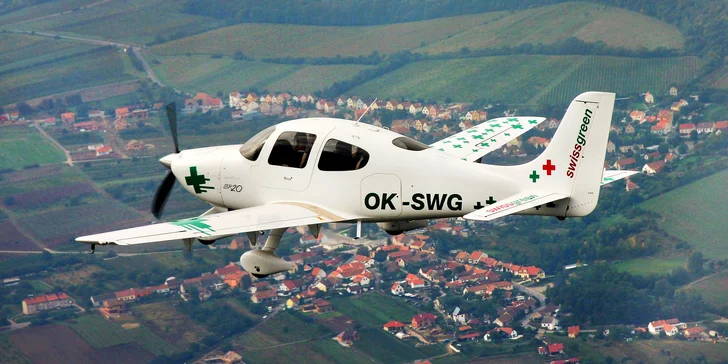 Pilotem luxusního letounu Cirrus SR 20 na zkoušku a letenka pro 2 další pasažéry