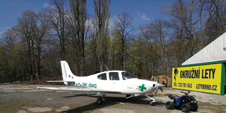 Pilotem luxusního letounu Cirrus SR 20 na zkoušku a letenka pro 2 další pasažéry