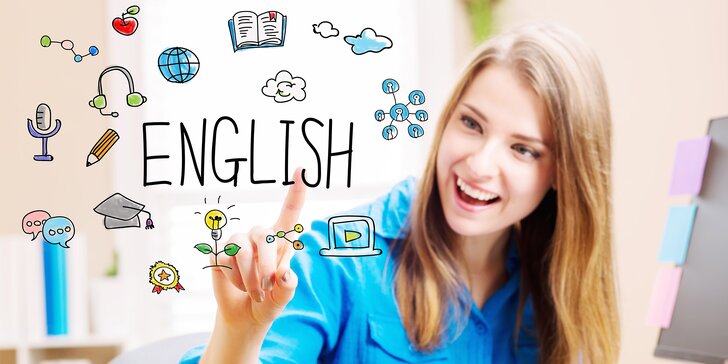 Roční online kurz anglického jazyka pro všechny úrovně