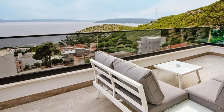 Skvělý odpočinek na Makarské riviéře: ubytování v apartmánu 900 m od pláže, sauna