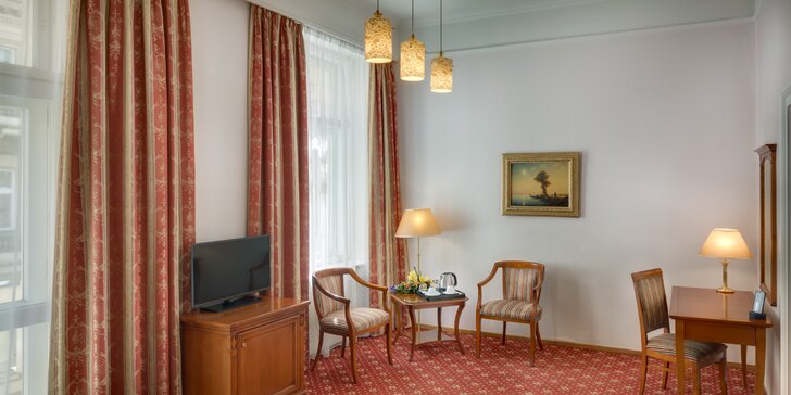 Dovolená v centru Prahy: elegantní 4* hotel se snídaní