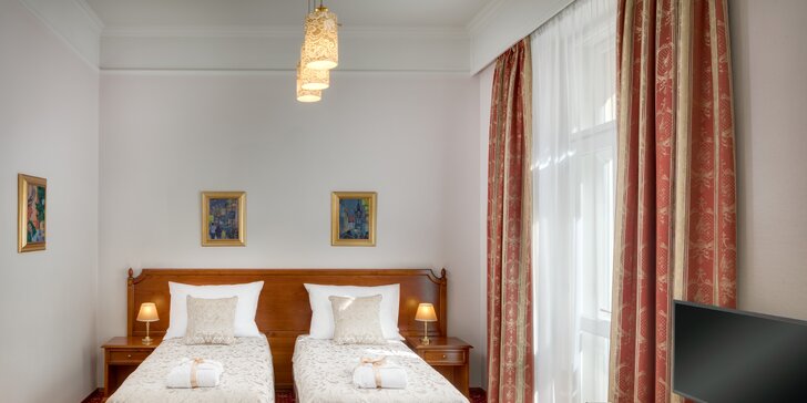 Dovolená v centru Prahy: elegantní 4* hotel se snídaní, termíny až do dubna
