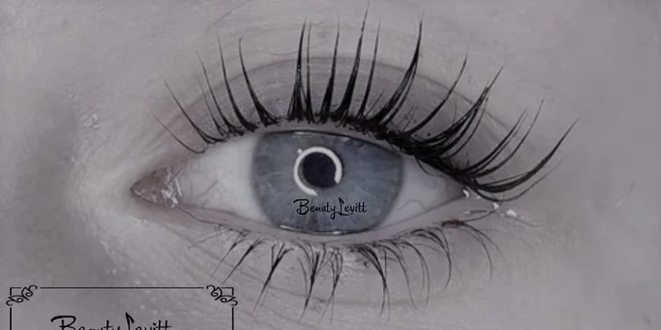 Lash Lifting včetně barvení řas a vyživující péče