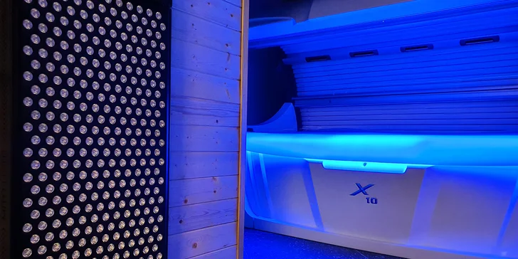 Vstupy do špičkového solária Luxura X7 nebo X10: na výběr 6 až 12 minut