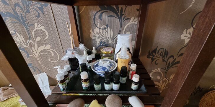 Báječné masáže dle výběru v délce 25 až 80 minut: relaxační i thajská masáž s olejem