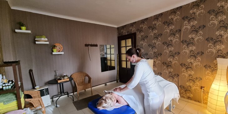 Profesionální hloubková masáž deep tissue a relaxační procedury k tomu