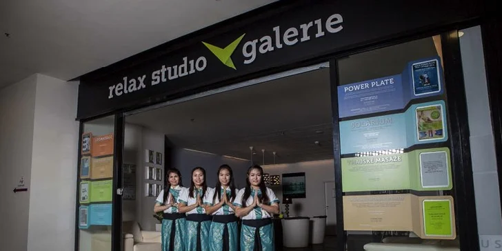 Dopolední relax: thajské a další masáže podle výběru v OC Galerie Slovany
