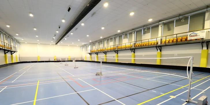 Badminton a privátní wellnes: až 3 hodiny sportu i sladkého odpočinku