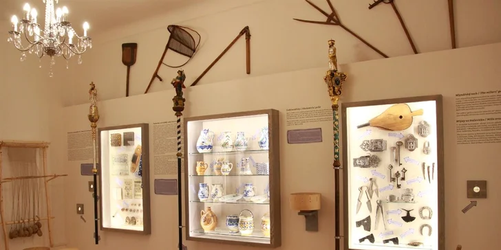 Jednotlivá či rodinná vstupenka na stálou expozici Muzea Bučovice na zámku Bučovice