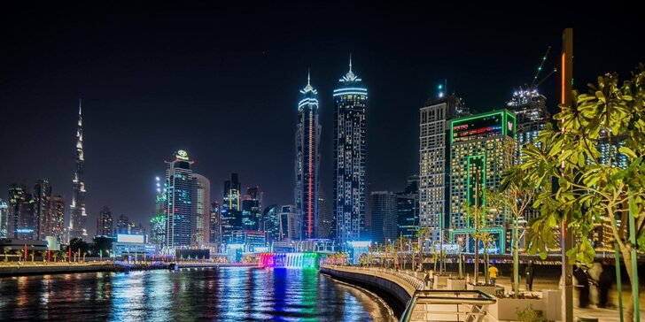 Letecký zájezd do snové Dubaje: 4 noci v 3* nebo 4* hotelu se snídaní