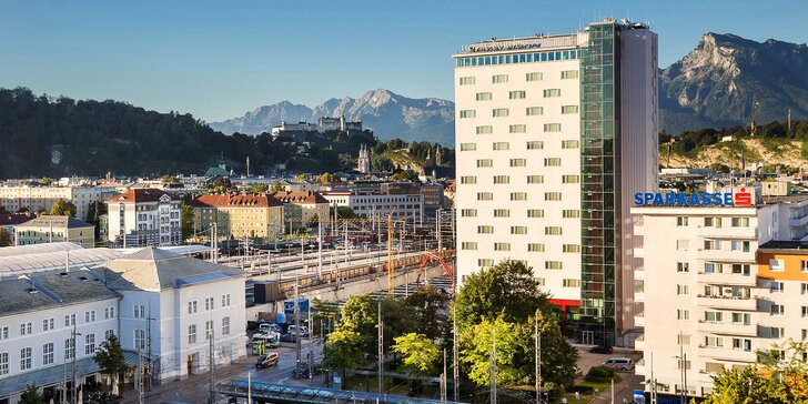 Dovolená v Salcburku: 4* hotel se snídaní, u vlakového nádraží a kilometr od centra