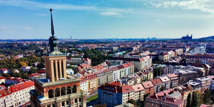 Legendární Grand Hotel International v Praze: pobyt se snídaní, skvělá dostupnost do centra