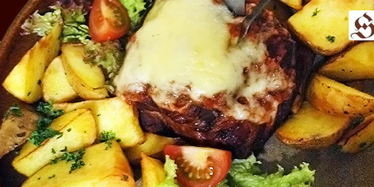 1 kg pečené krkovice + staročeské brambory pro dva