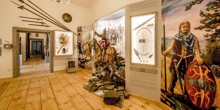 Jednotlivá či rodinná vstupenka na stálou expozici Muzea Bučovice na zámku Bučovice