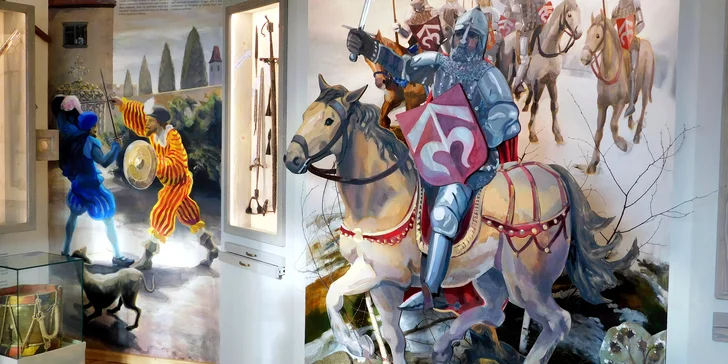 Jednotlivá či rodinná vstupenka na stálou expozici Muzea Bučovice na zámku Bučovice