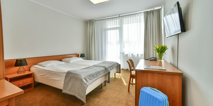 Ozdravný pobyt na Baltu: hotel přímo u pláže, plná penze i vstup do wellness a procedury každý den