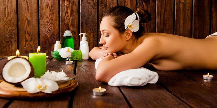 Luxusní masážní rituály, při kterých se uvolníte: kokosový či chladivý