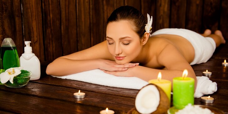 Luxusní masážní rituály, při kterých se uvolníte: kokosový nebo chladivý