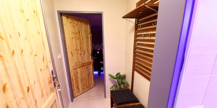 Privátní wellness: finská sauna a vířivka na 60 nebo 120 minut pro 2 osoby