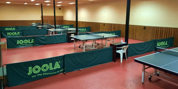 Stolní tenis na Morendě: 60 minut hry v úterý nebo ve čtvrtek během dne
