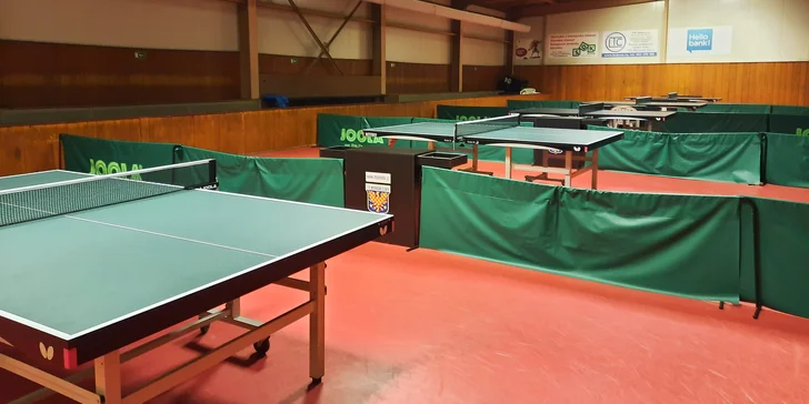 Stolní tenis na Morendě: 60 minut hry v úterý nebo ve čtvrtek během dne