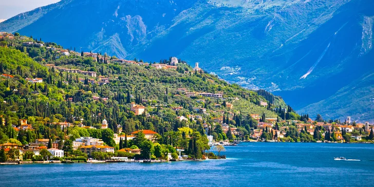 Dovolená pro pár i rodinu na břehu Lago di Garda: snídaně, wellness i kola